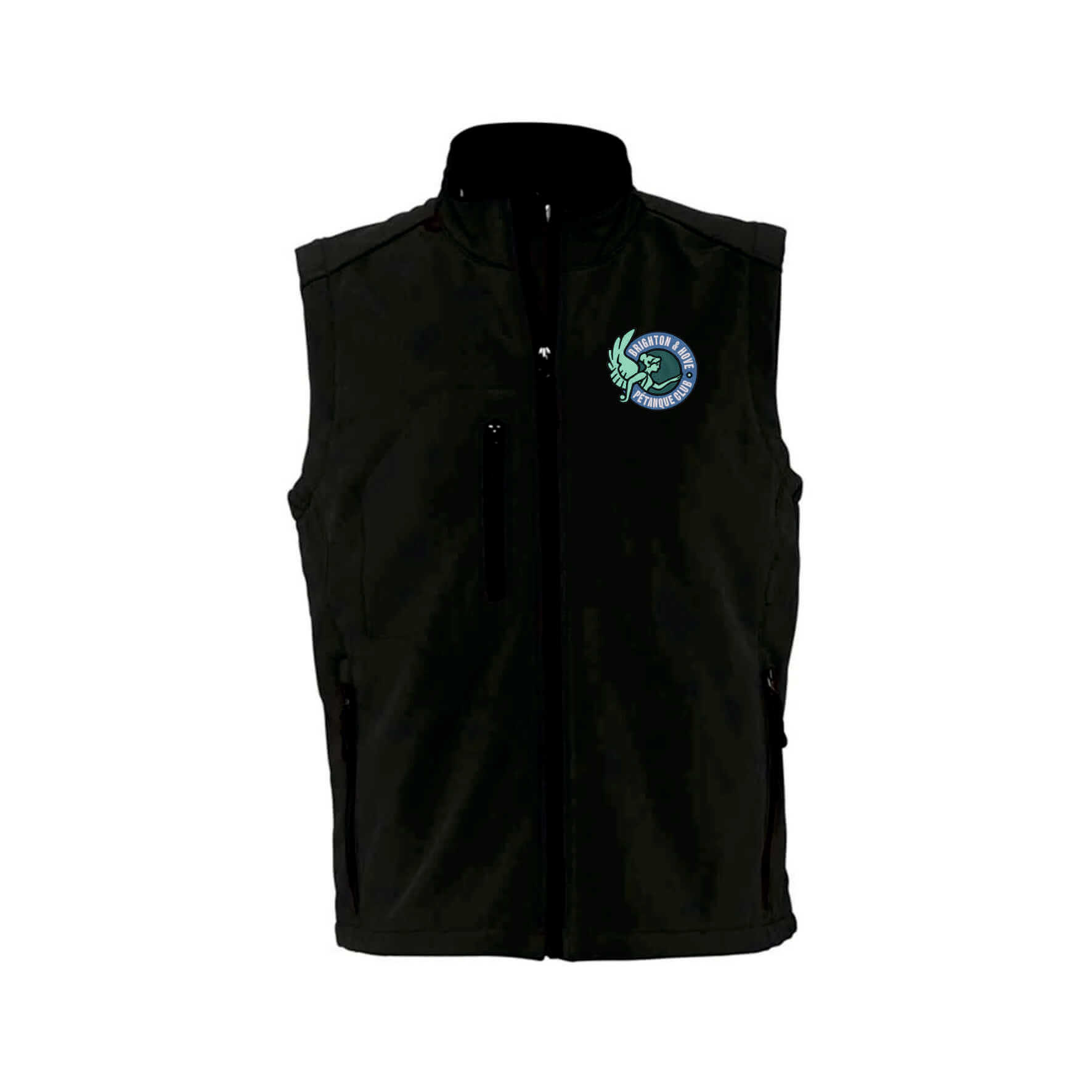 46601 PEACOCK BLACK GILET
